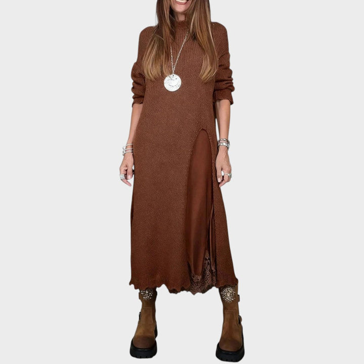 Vega | Set aus Jerseykleid und Lingerie-Stil Kleid