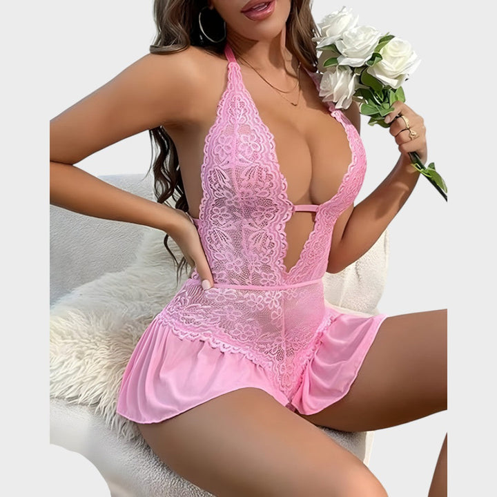 Laurine | Sexy Spitzenpyjama