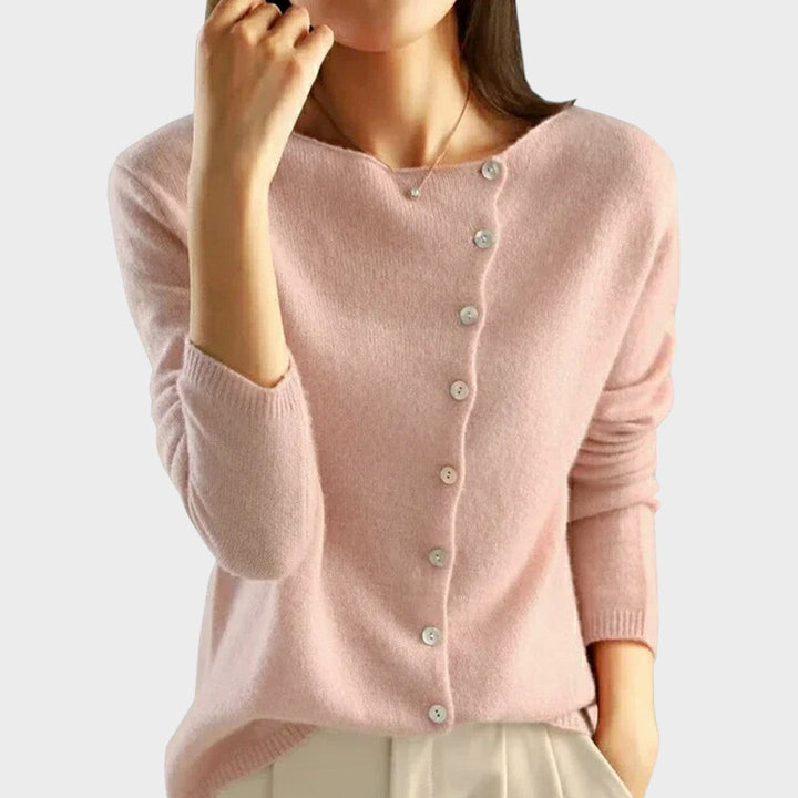 Vera | Strickjacke mit Knöpfen