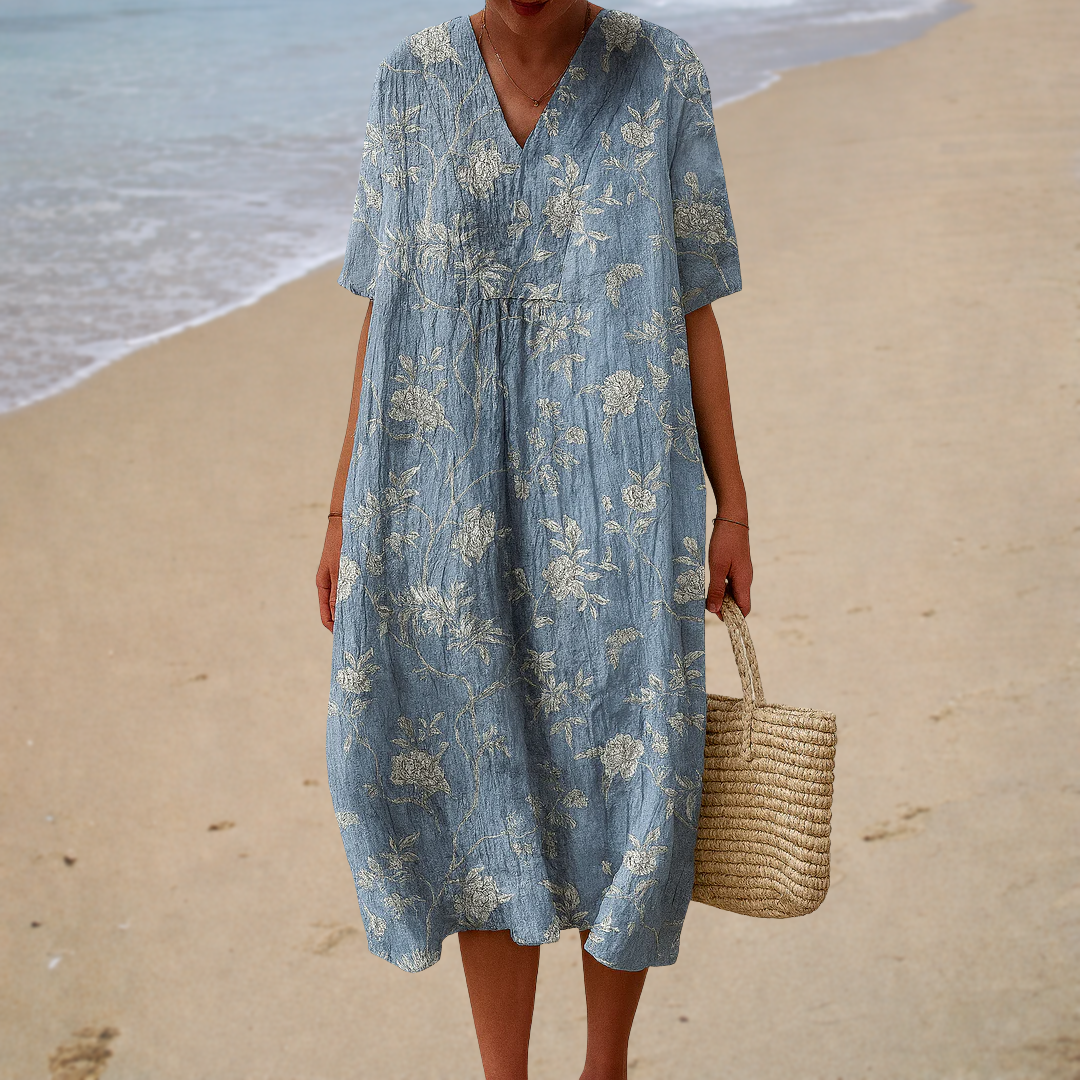 Cäcilie | Luftiges Sommerkleid mit Print