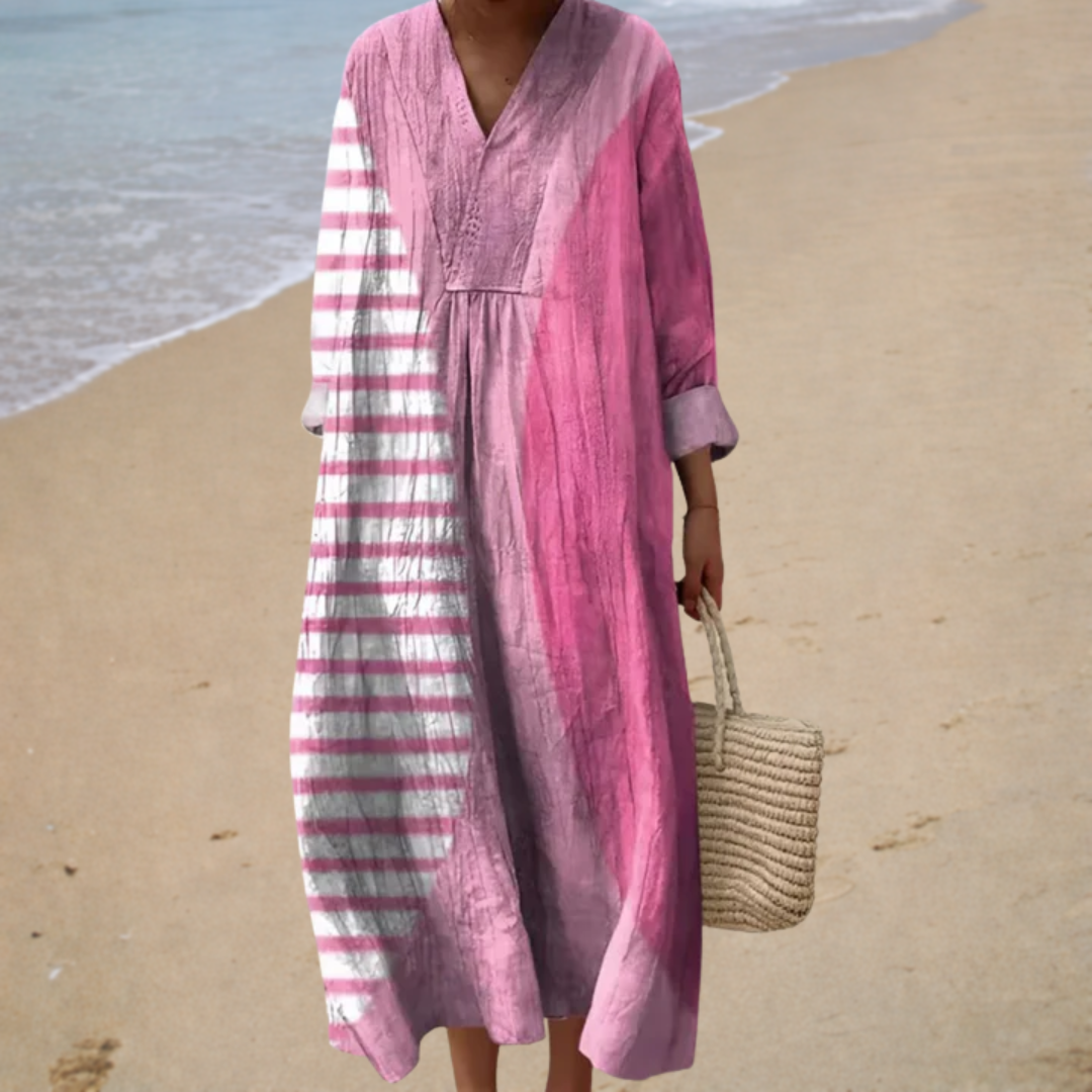 Irma | Sommerkleid mit Print für Damen