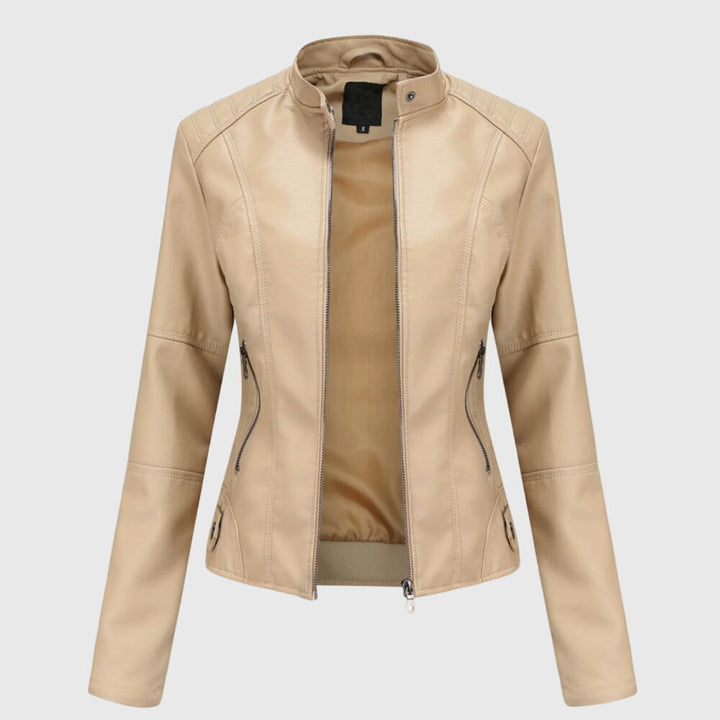 Gerburg - Elegante Lederjacke für Frauen