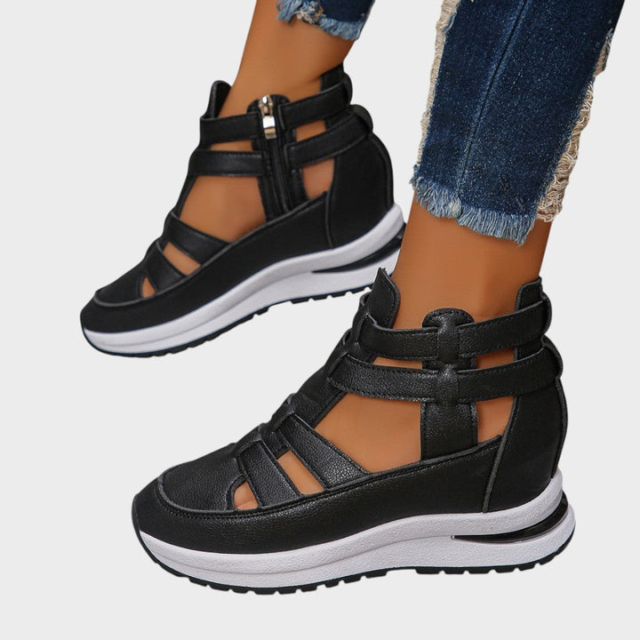 Isabel | Elegante Sandalen mit seitlichem Reißverschluss