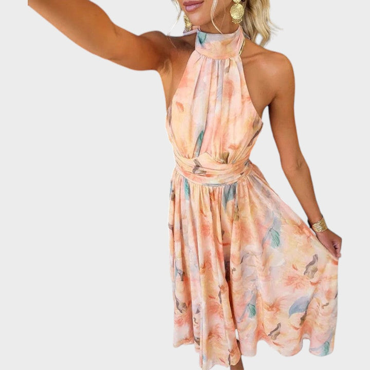 Elsie | Elegantes Rückenfreies Kleid