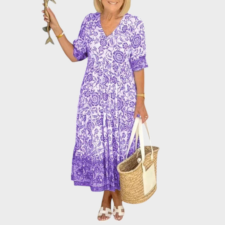 Lia | Elegantes Floral-Kleid