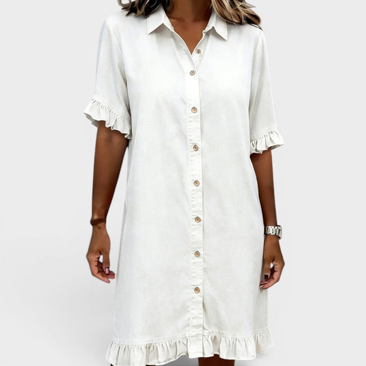 Camille | Elegantes Denim-Kleid