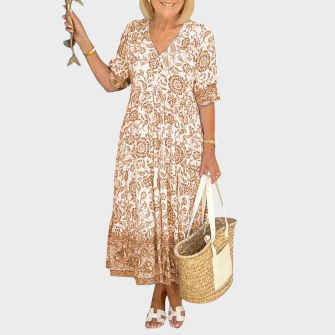 Lia | Elegantes Floral-Kleid