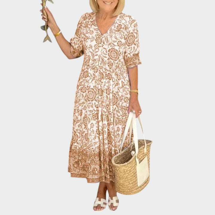 Lia | Elegantes Floral-Kleid