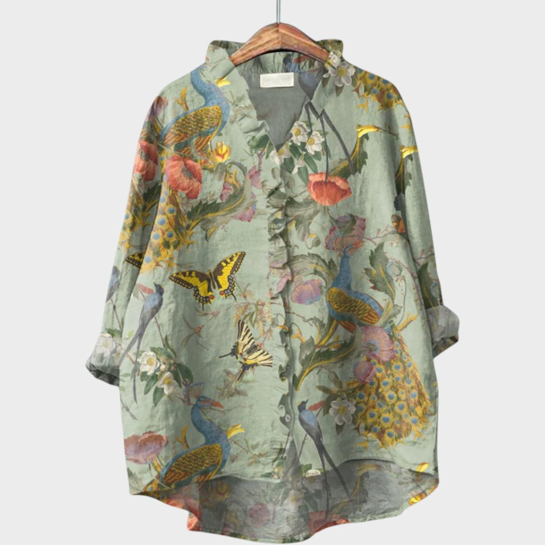 Sarah | Elegante luftige Sommerbluse