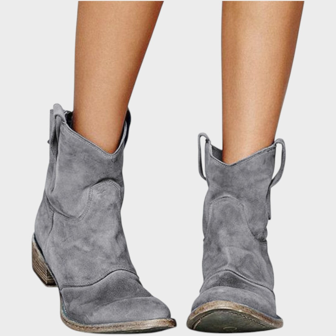 Mafalda | Wildleder Cowboy-Stiefel