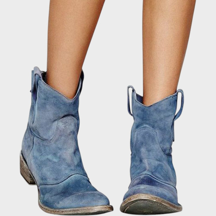Mafalda | Wildleder Cowboy-Stiefel