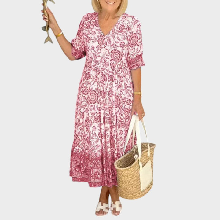 Lia | Elegantes Floral-Kleid