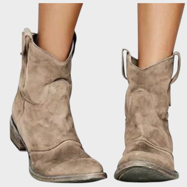 Mafalda | Wildleder Cowboy-Stiefel