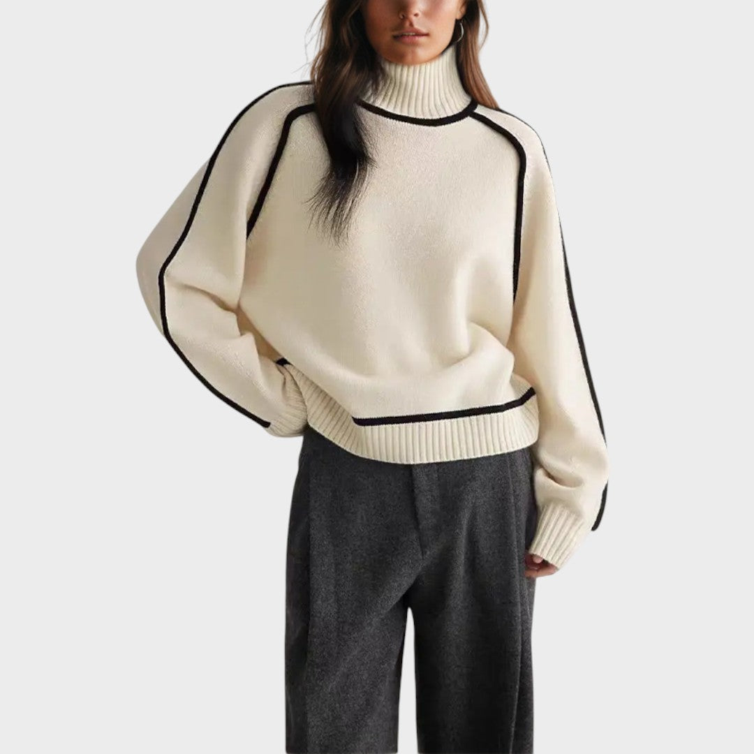 Julieta | Pullover mit hohem Kragen