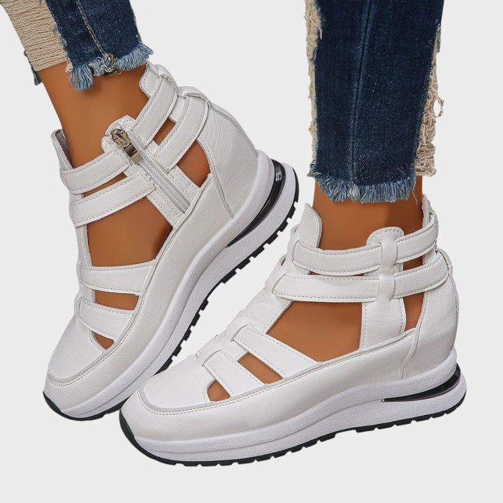 Isabel | Elegante Sandalen mit seitlichem Reißverschluss