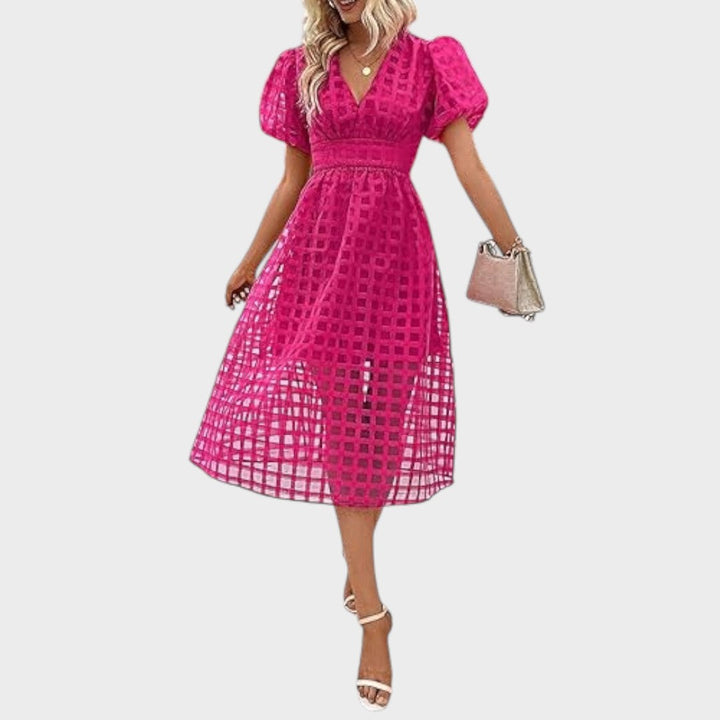 Julia | Spitzenkleid mit Glockenärmeln