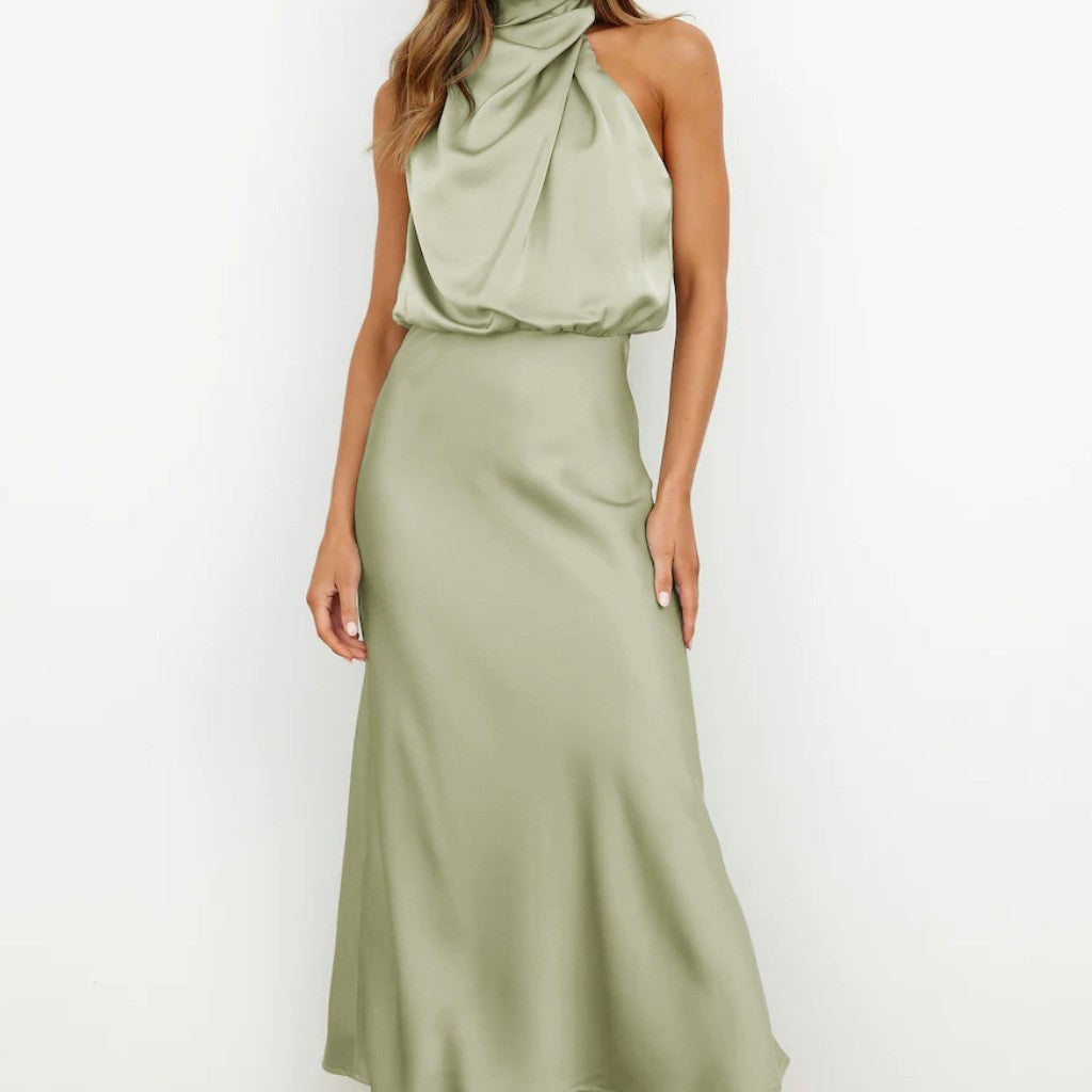 Chantal | Elegantes Satin-Kleid
