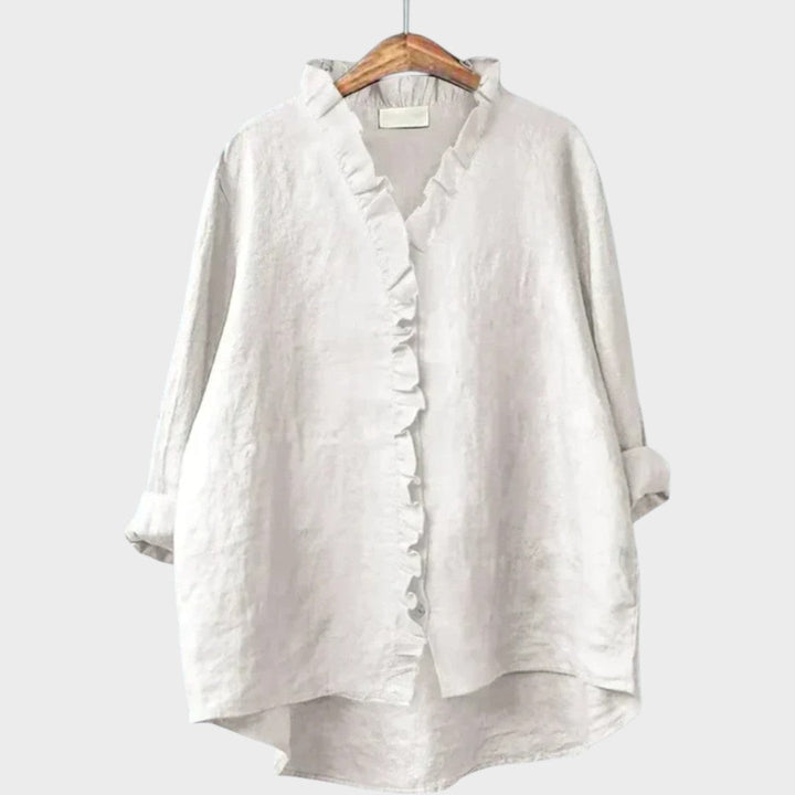 Ava | Elegante luftige Sommerbluse