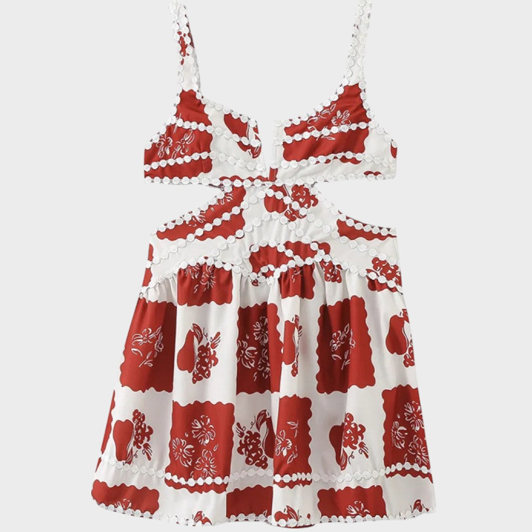 Sabella | Blumiges Mini-Kleid