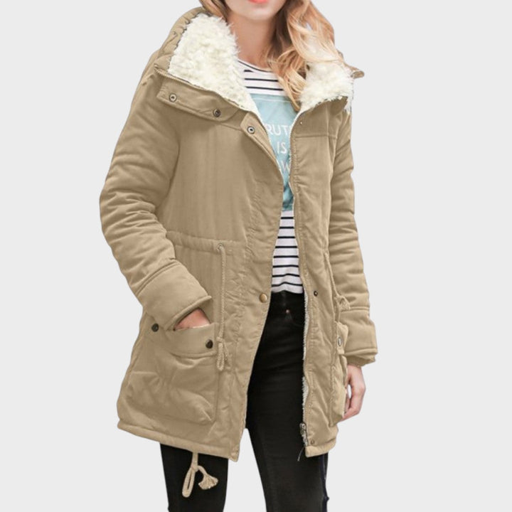 Laida | Gepolsterter Mantel mit Futter