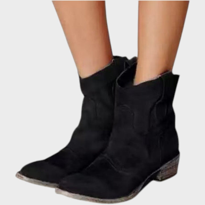 Mafalda | Wildleder Cowboy-Stiefel