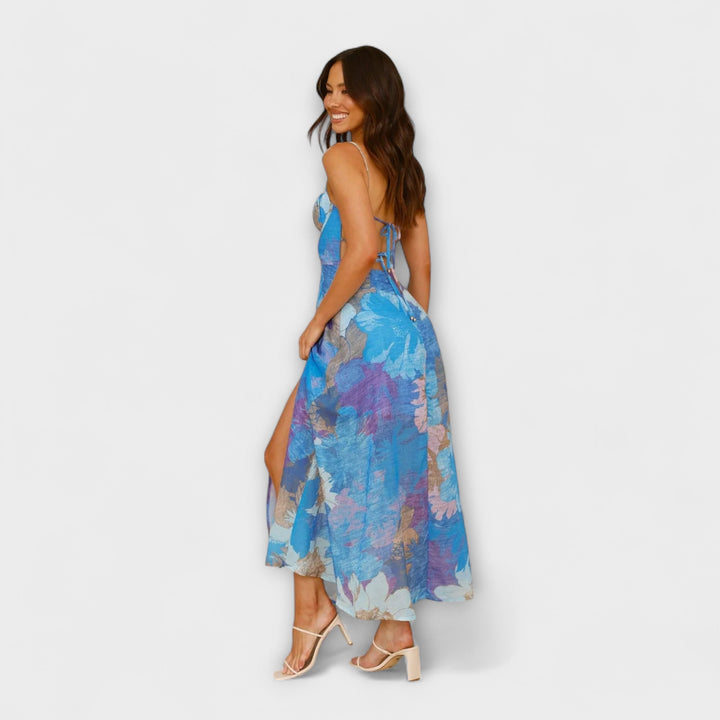 Audrey | Blumendruckkleid für Frauen - Stilvoll und Attraktiv