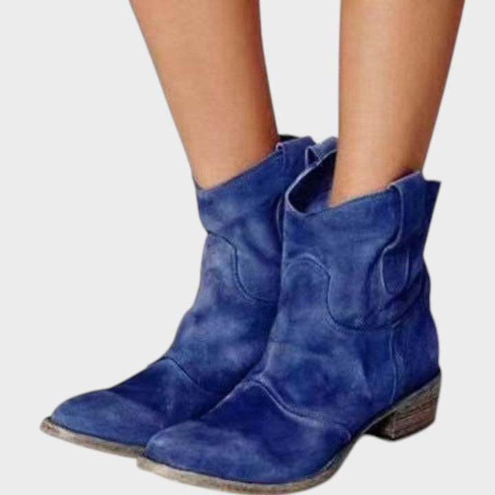 Mafalda | Wildleder Cowboy-Stiefel