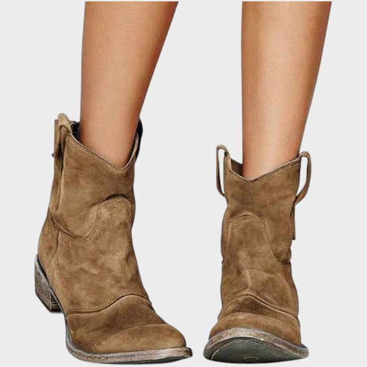 Mafalda | Wildleder Cowboy-Stiefel