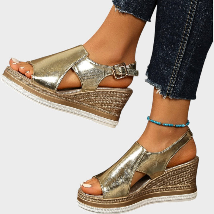 Núria | Orthopädische Sandalen mit Plateau