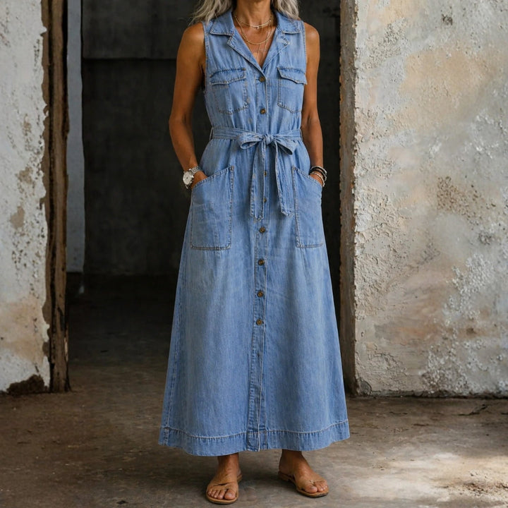 Beate - Denim Kleid