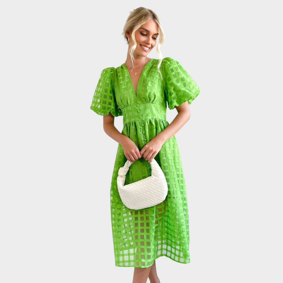 Julia | Spitzenkleid mit Glockenärmeln