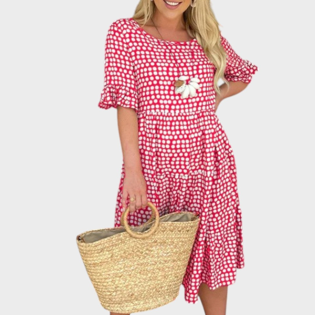 Claire | Polka-Dot Kleid
