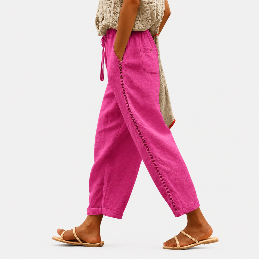 Ilona | Sommerhose in Pink für Damen