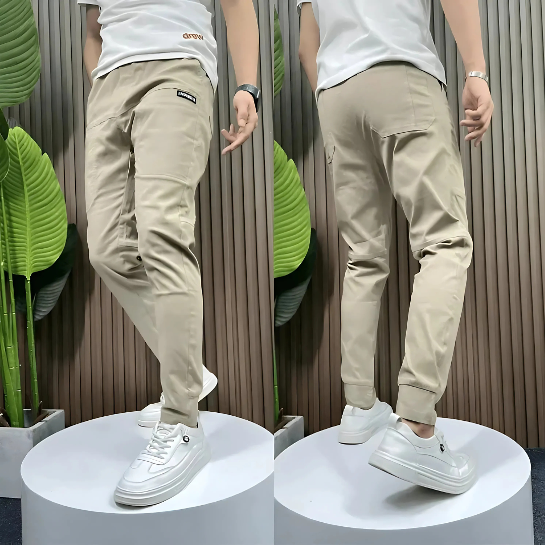 Folkard™ | Stretch-Hose mit Seitentaschen