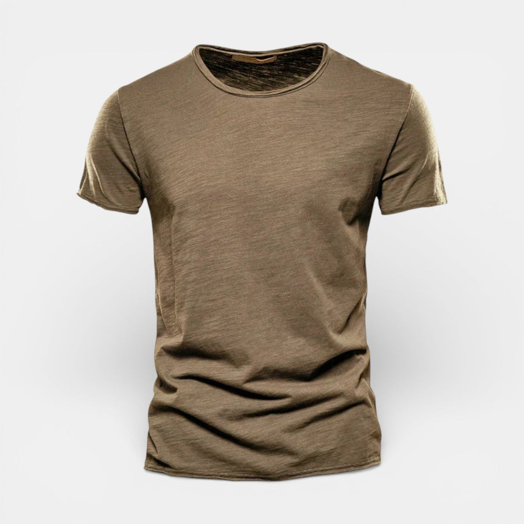 Sören™ | Weiches Sommer-T-Shirt mit Rundhals