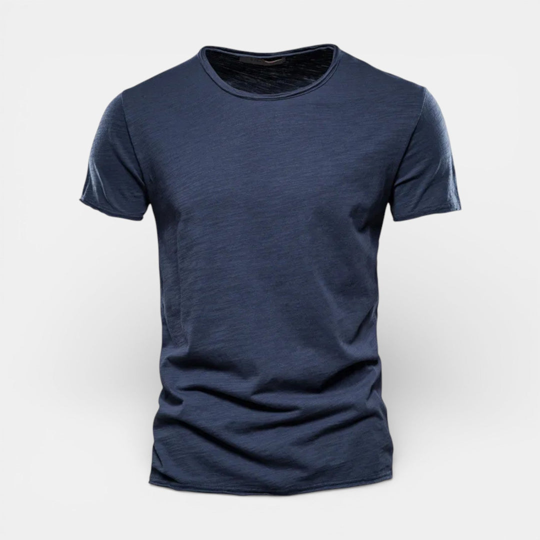 Sören™ | Weiches Sommer-T-Shirt mit Rundhals