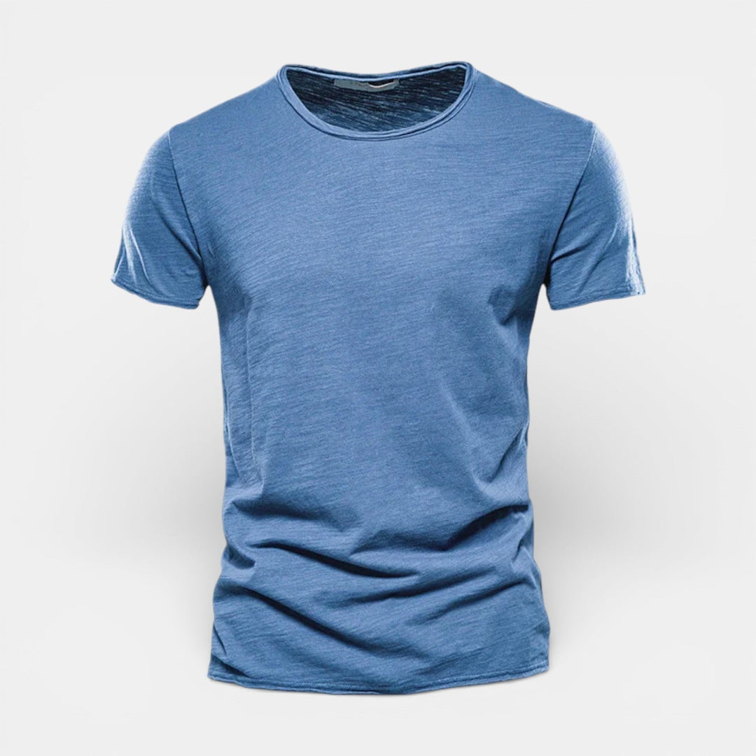 Sören™ | Weiches Sommer-T-Shirt mit Rundhals