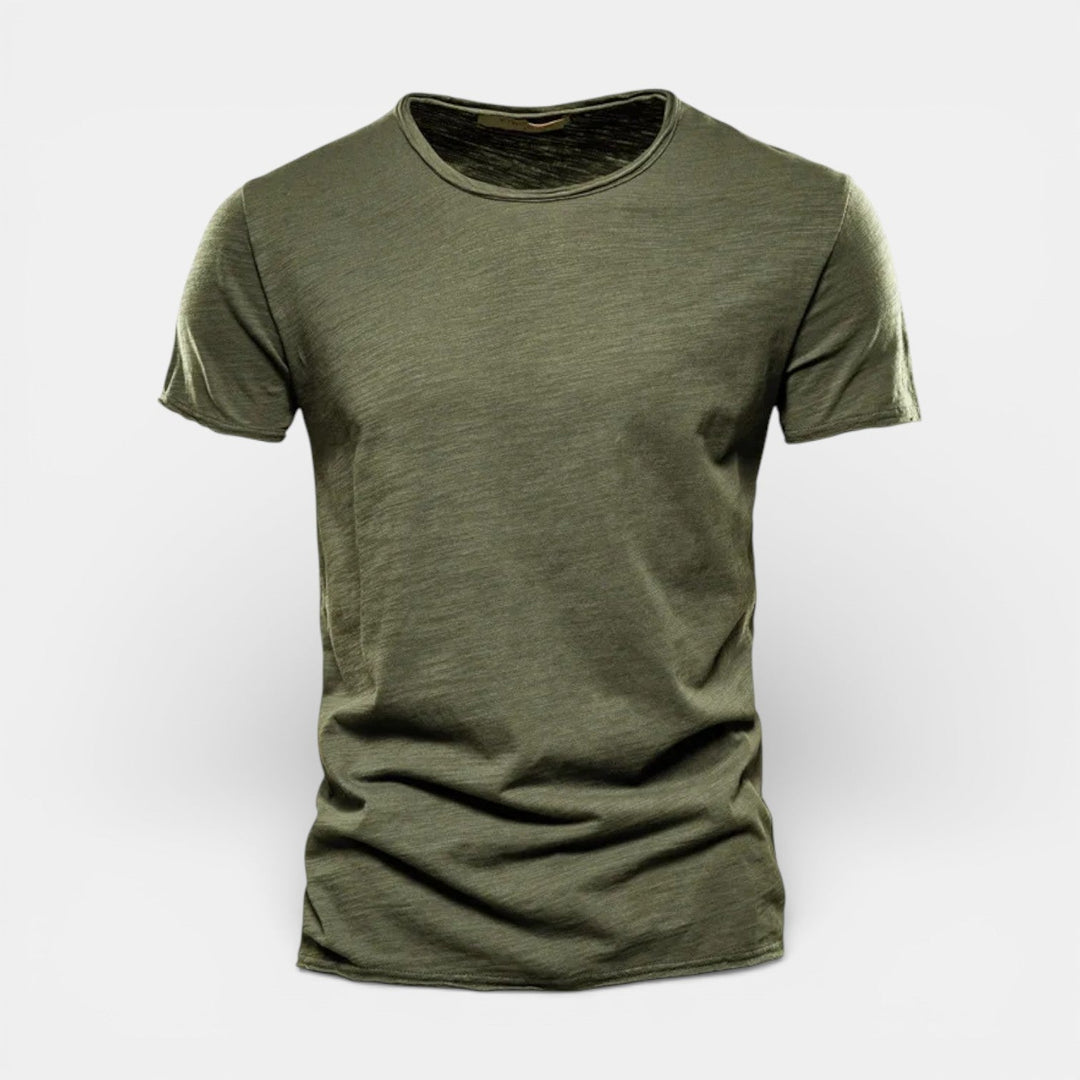 Sören™ | Weiches Sommer-T-Shirt mit Rundhals