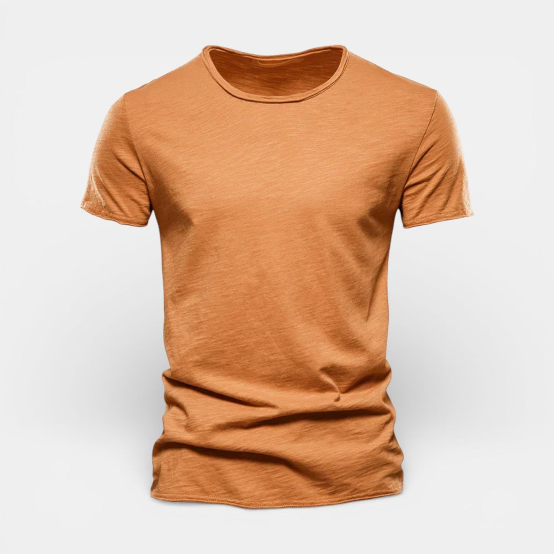 Sören™ | Weiches Sommer-T-Shirt mit Rundhals