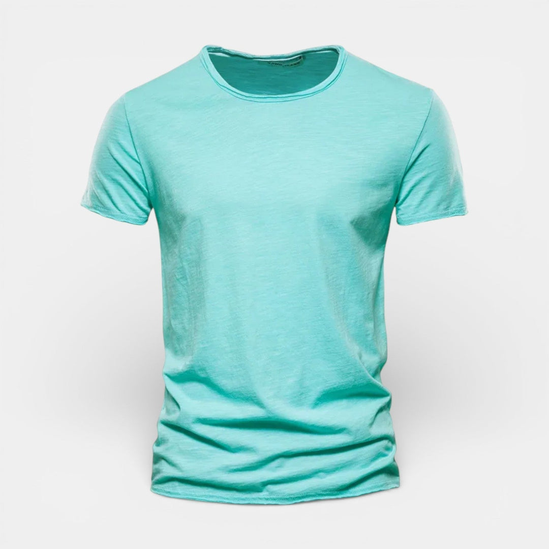 Sören™ | Weiches Sommer-T-Shirt mit Rundhals