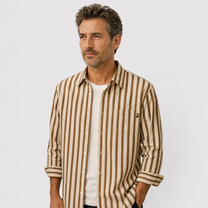Johannes™ | Weiches gestreiftes Hemd