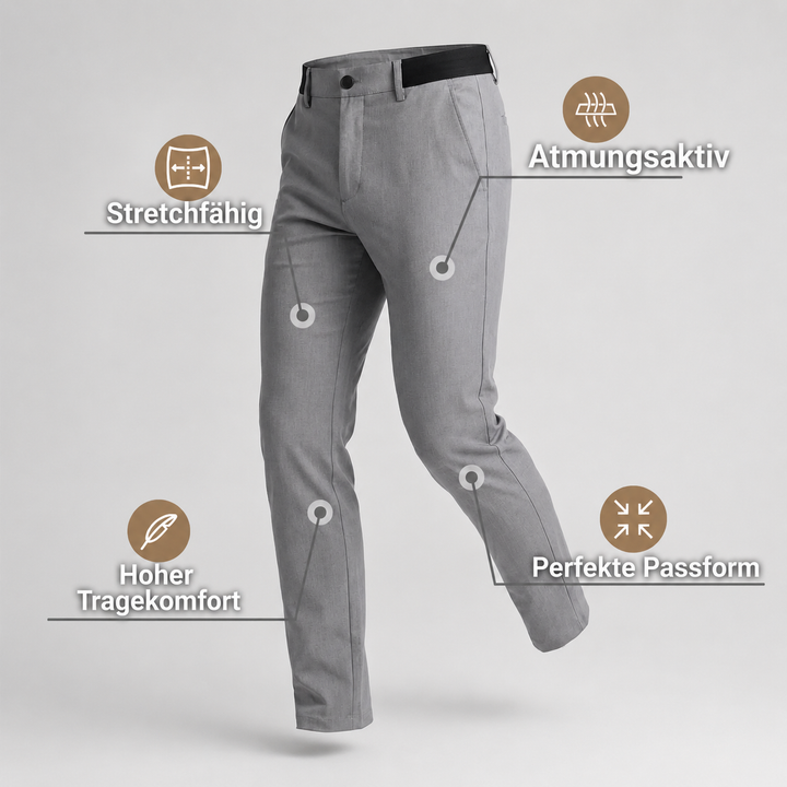 Wendelin™ | Stretch-Hose für den Alltag