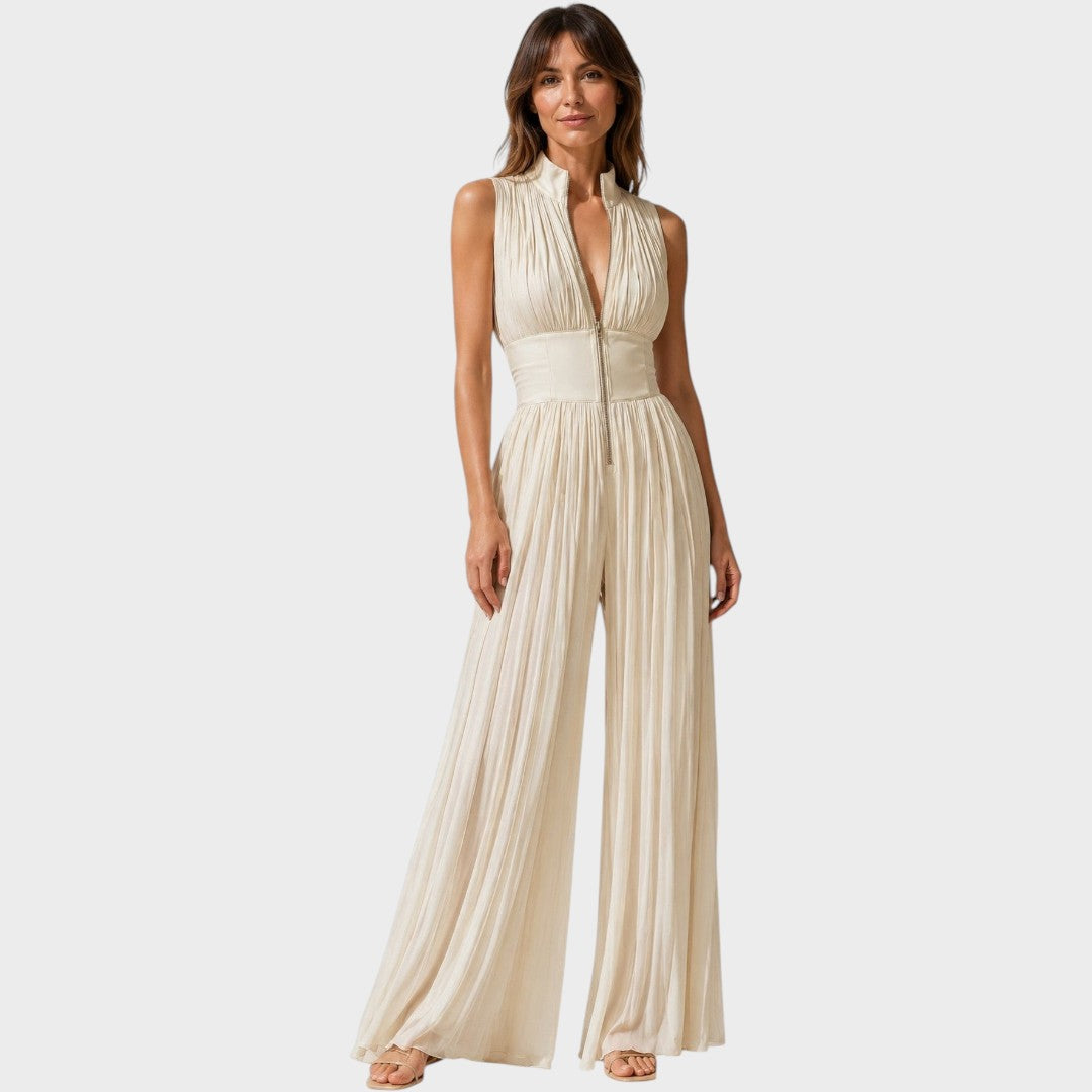 Mazarine | Eleganter Jumpsuit mit Reißverschluss