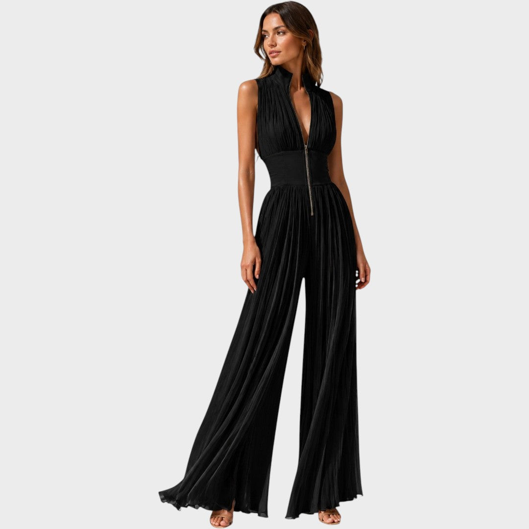 Mazarine | Eleganter Jumpsuit mit Reißverschluss