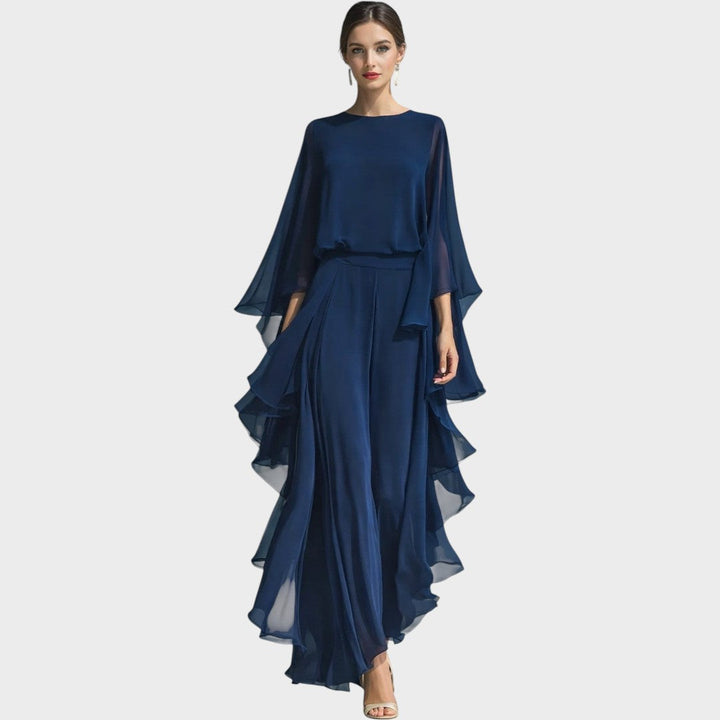 Madeline | Elegantes Rüschenset aus Chiffon