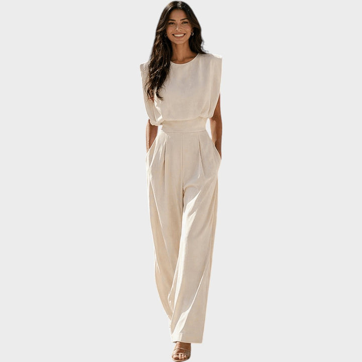 Aymeline | Eleganter Jumpsuit mit Gürtel