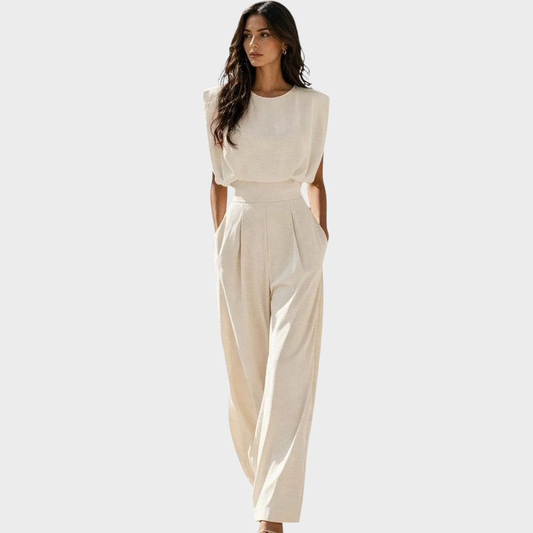 Aymeline | Eleganter Jumpsuit mit Gürtel