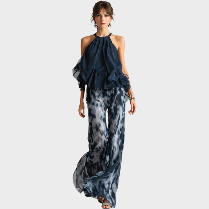 Magali | Elegantes Set mit Hose und Bluse