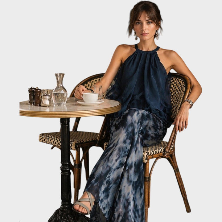 Magali | Elegantes Set mit Hose und Bluse