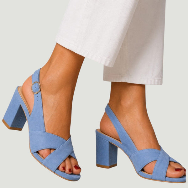 Celeste | Riemchen Sandalen mit Blockabsatz
